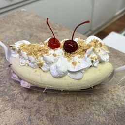 Banana Split Ice Cream