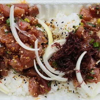 Aloha Poke - Almost $20 for this poke bowl. - Hawaiian Near Me - Waianae, Hawaii Aloha Poke - Almost $20 for this poke bowl. - Hawaiian Near Me - Waianae, Hawaii