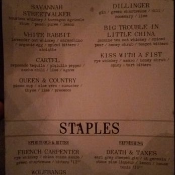 Sweetwater - Drink menu - Gastropubs Near Me - Boynton Beach, Florida