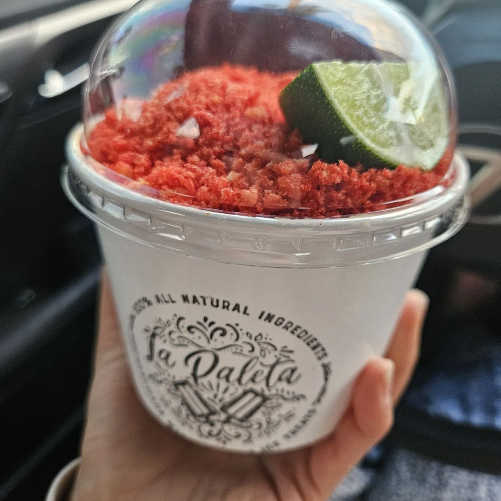 Hot cheeto elote in a cup  10/10
