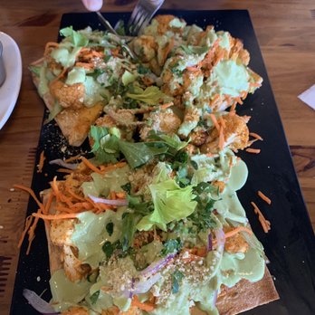 Fruits & Roots Juice Bar + Vegan Cafe - Buffalo cauliflower pizza - Vegan Near Me - Stuart, Florida Fruits & Roots Juice Bar + Vegan Cafe - Buffalo cauliflower pizza - Vegan Near Me - Stuart, Florida