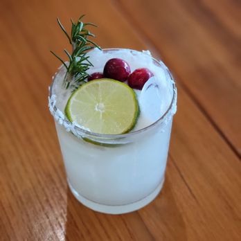 Brix - White Christmas cocktail - New American Near Me - Napa, California Brix - White Christmas cocktail - New American Near Me - Napa, California