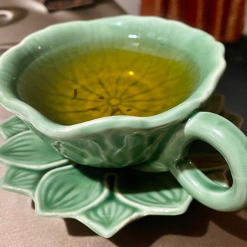 Little Malay - Green tea served in these beautiful cups! - Malaysian Near Me - Tweed Heads, NSW