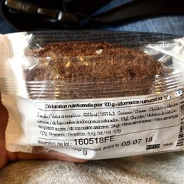Expiration date of 7/5/18 (bought on 6/1/18), but there's already a spot of white mold on top