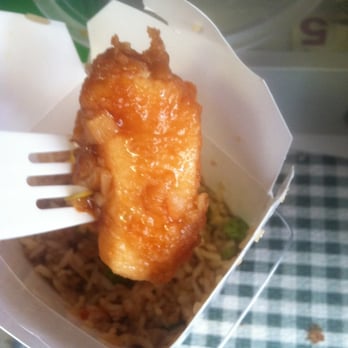China Taste - Someone said that the General Tso Chicken was mostly batter. Look closely and you'll see it's the opposite. Look at next pic. - Chinese Near Me - Nottingham, Maryland