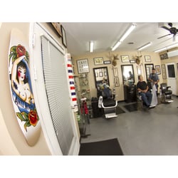 Tip Top Barber Shop - From the waiting area