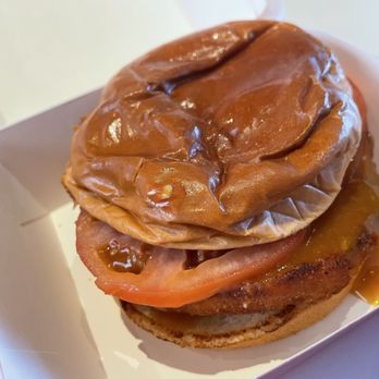 Kung Fu Chicken - FIU - Volcano Chicken sandwich with honey garlic - Fast Food Near Me - Miami, Florida Kung Fu Chicken - FIU - Volcano Chicken sandwich with honey garlic - Fast Food Near Me - Miami, Florida