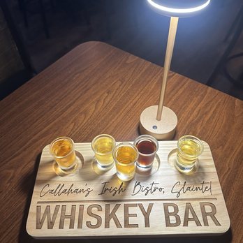 Callahan's Irish Bistro - Whiskey Flight $20 - Irish Near Me - Orange Park, Florida Callahan's Irish Bistro - Whiskey Flight $20 - Irish Near Me - Orange Park, Florida
