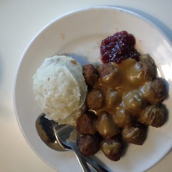 IKEA Restaurant - Swedish meatballs with mashed potatoes and lingonberries - Scandinavian Near Me - Atlanta, Georgia IKEA Restaurant - Swedish meatballs with mashed potatoes and lingonberries - Scandinavian Near Me - Atlanta, Georgia