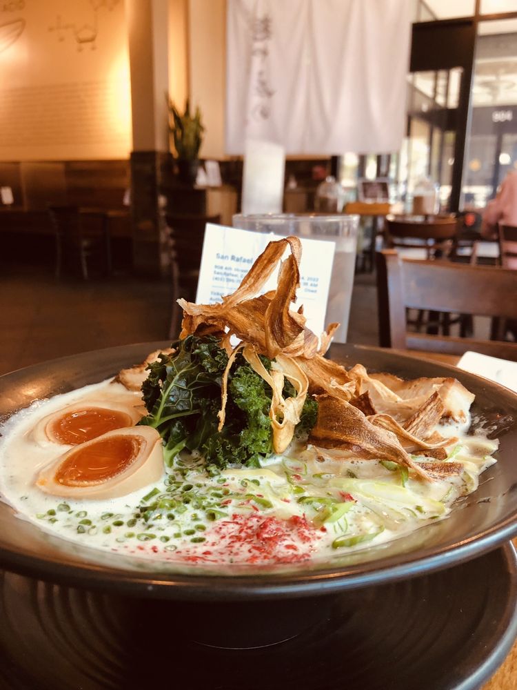 Food from Menya Shono