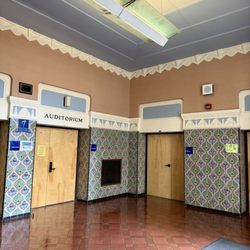 Aptos Middle School - Auditorium entrance