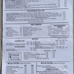 Menu October 2025