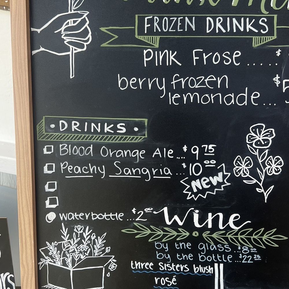 Hudson Wildflower Co - Drink menu - Florists Near Me - Milton, New York