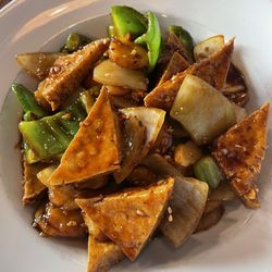 Hong Kong BBQ - Tofu in Hot Garlic Sauce