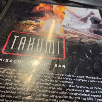 Takumi - Menu - Sushi Bars Near Me - Denham Springs, Louisiana Takumi - Menu - Sushi Bars Near Me - Denham Springs, Louisiana
