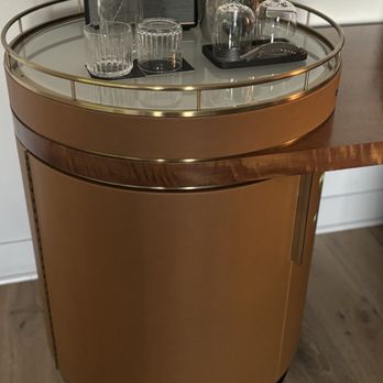 W Austin - Bar service atop...mini fridge within - Hotels Near Me - Austin, Texas