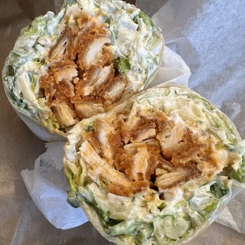 Roast Sandwich House - Crispy Buffalo Chicken Caesar Wrap - Sandwiches Near Me - Hauppauge, New York Roast Sandwich House - Crispy Buffalo Chicken Caesar Wrap - Sandwiches Near Me - Hauppauge, New York