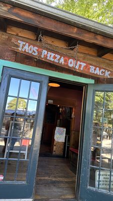Taos Pizza Out Back by null