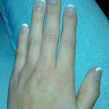 Top Nails - French Manicure with a little sparkle - Skin Care Near Me - Mission Viejo, California Top Nails - French Manicure with a little sparkle - Skin Care Near Me - Mission Viejo, California