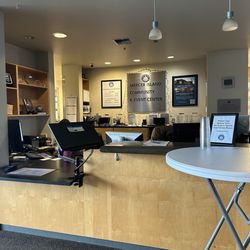 Mercer Island Community and Event Center - Front desk.