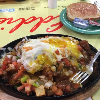 Fast Eddie's Diner - Steak chili skillet! With toast amazing! - Diners Near Me - Phoenix, Arizona Fast Eddie's Diner - Steak chili skillet! With toast amazing! - Diners Near Me - Phoenix, Arizona