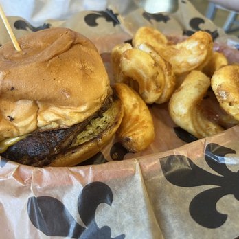 Mandez's Seafood Bar & Grill - Burger and fries - Seafood Near Me - Lafayette, Louisiana Mandez's Seafood Bar & Grill - Burger and fries - Seafood Near Me - Lafayette, Louisiana