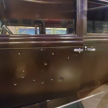 Bonnie & Clyde Death Car - Al Capone gang's car. 7/27/2022 - Local Flavor Near Me Bonnie & Clyde Death Car - Al Capone gang's car. 7/27/2022 - Local Flavor Near Me