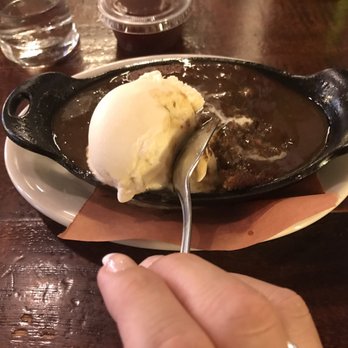 The Smith - Date bread with salted caramel toffee and vanilla ice cream - New American Near Me - New York, New York The Smith - Date bread with salted caramel toffee and vanilla ice cream - New American Near Me - New York, New York