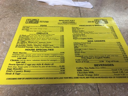 Menu photo 3 Brookside By Day Tulsa, OK
