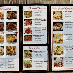 92 Chicken - Menu (as of April 2025)
