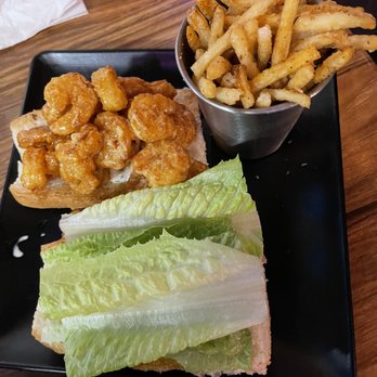 Down the Hatch Maui - Shrimp Po Boy - Seafood Near Me - Lahaina, Hawaii
