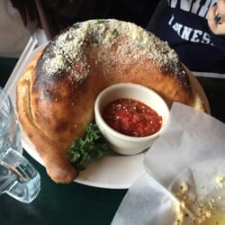 Calzone! Huge & full of cheese!