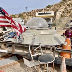 Coyote Flying Saucer Retrieval and Repair