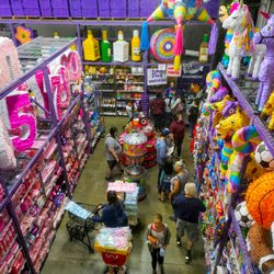 Candy Warehouse - Shoppers buy bulk candy at the CandyWarehouse store in Long Beach, CA.