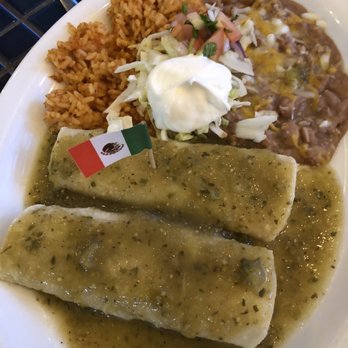 Los Garcia's - Enchiladas Verde with chicken. - Mexican Near Me - Kailua, Hawaii Los Garcia's - Enchiladas Verde with chicken. - Mexican Near Me - Kailua, Hawaii