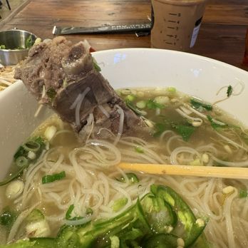 Pho Haven - Rib with bone in. Hard to eat. - Vietnamese Near Me - Southaven, Mississippi