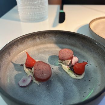 The BLVD Steakhouse - Deconstructed Wagu Hot Dog (Delicious!!!) - Steakhouses Near Me - Waco, Texas