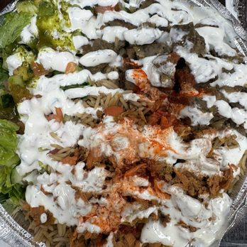 Naz’s Halal Food - Combo Over Rice - Halal Near Me - Orange, California Naz’s Halal Food - Combo Over Rice - Halal Near Me - Orange, California
