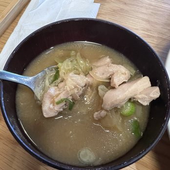 Curry Hyuga - Chicken miso soup, loaded with ingredients - Japanese Curry Near Me - Cupertino, California Curry Hyuga - Chicken miso soup, loaded with ingredients - Japanese Curry Near Me - Cupertino, California