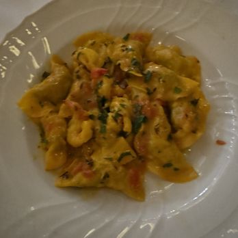 Torrisi - RAVIOLINI WITH PRAWNS AND SAFFRON - Italian Near Me - New York, New York