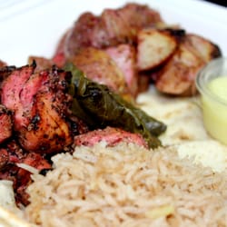 Fava Pot Truck - Chicken Kabob Platter