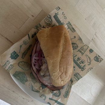 McAlister's Deli - This is half of a Cuban sandwich. First half was delicious! - Sandwiches Near Me - Lancaster, Pennsylvania McAlister's Deli - This is half of a Cuban sandwich. First half was delicious! - Sandwiches Near Me - Lancaster, Pennsylvania