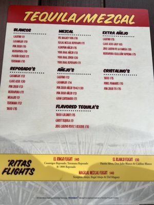 Menu photo 3 Ritas Cantina Funner, CA