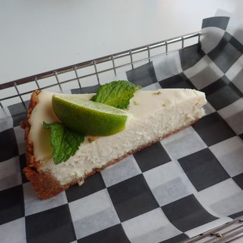 Foxy's Harbor Grille - Lime cheesecake - yummy! - Seafood Near Me - St Michaels, Maryland Foxy's Harbor Grille - Lime cheesecake - yummy! - Seafood Near Me - St Michaels, Maryland
