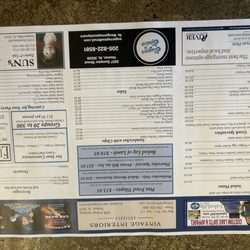 Menu as of 5.23.24