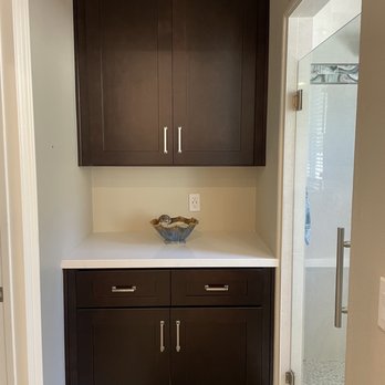 Pure Cabinets - Master bath linen closet. - Cabinetry Near Me - San Marcos, California Pure Cabinets - Master bath linen closet. - Cabinetry Near Me - San Marcos, California