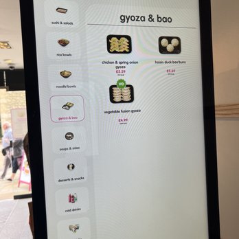 Itsu - 7/1/23 menu - Sushi Bars Near Me - Oxford, OXF