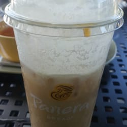 Ice caramel latte