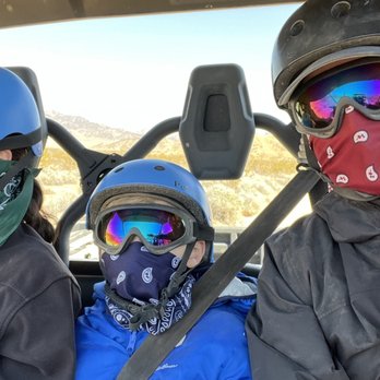 Desert Stewards  - Dad and the kids in the 3 seater Viking. - ATV Rentals/Tours Near Me - Chiriaco Summit, California