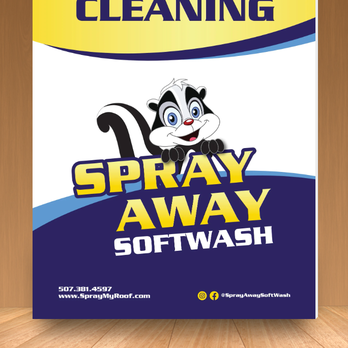 Spray Away SoftWash - So proud of our presentation booklets, we can even email a digital copy to you. - Pressure Washers Near Me - Mankato, Minnesota